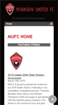 Mobile Screenshot of mufc.ca
